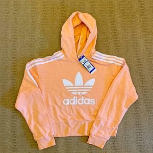 Adidas cropped hoodie